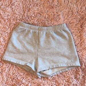 Aritzia fleece shorts